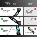 DOQAUS Instant Read Meat Thermometer 2-Pack
