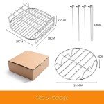 Athyior Air Fryer Rack Set with Skewers