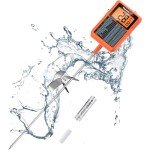 Digital Instant Read Cooking Thermometer with Clip
