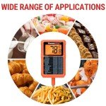 Digital Instant Read Cooking Thermometer with Clip