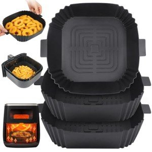 Silicone Liners for Ninja Air Fryer - 3 Pack