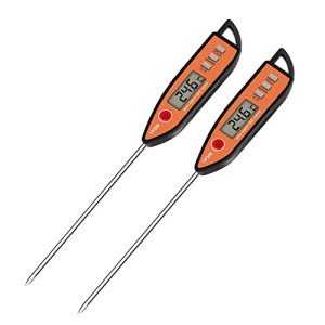 TAKSHO Instant Read Meat Thermometers - 2 Pack