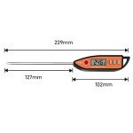 TAKSHO Instant Read Meat Thermometers - 2 Pack