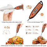TAKSHO Instant Read Meat Thermometers - 2 Pack