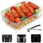 YQL 2-Layer Air Fryer Rack with Clip