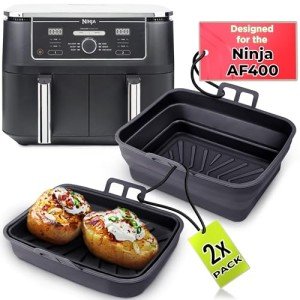 Tydi Silicone Air Fry Liners for Ninja AF400