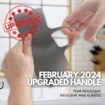 Upgraded Silicone Air Fryer Liner - 8 pcs, Grey