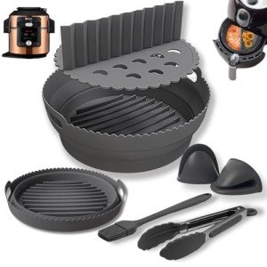 Silicone Air Fryer Accessories Set for Ninja Air Fryer
