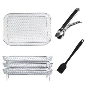 Valicaer Air Fryer Rack Set with Oil Brush