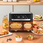 Air Fryer Parchment Paper for Dual Basket Models
