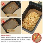Air Fryer Parchment Paper for Dual Basket Models