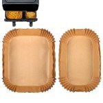 Air Fryer Parchment Paper for Dual Basket Models