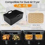 9-Piece Silicone Air Fryer Accessories for Ninja & Tower