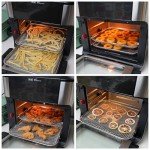 Kispog Stainless Steel Mesh Cooking Tray for Air Fryers