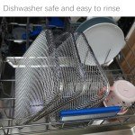 Kispog Stainless Steel Mesh Cooking Tray for Air Fryers