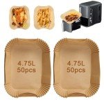 Ninja XL Air Fryer Baking Paper Liners - 100 Pack