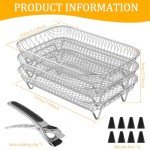 Ninja Air Fryer Stackable Stainless Steel Rack