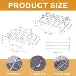 Omevett Stainless Steel Air Fryer Rack Set