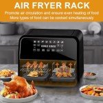 Omevett Stainless Steel Air Fryer Rack Set