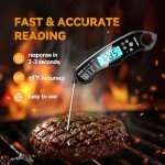 TechRise Instant Read Digital Meat Thermometer