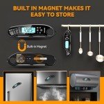 TechRise Instant Read Digital Meat Thermometer