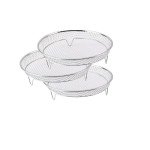 Stackable Stainless Steel Air Fryer Rack Set