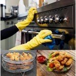 Stackable Stainless Steel Air Fryer Rack Set