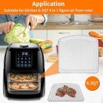 Air Fryer Dehydrator Rack Set for Chefman 6.3QT