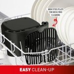 Tefal Easy Fry Mega 7.5L Air Fryer, Black