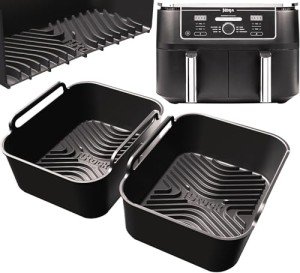 Black Silicone Liners for Air Fryers