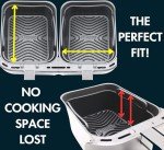 Black Silicone Liners for Air Fryers