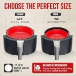 WAVELU Food Safe Silicone Air Fryer Pot Liner