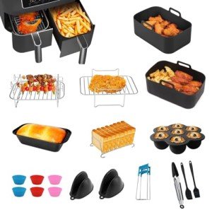 12-Piece Air Fryer Accessories Set for Ninja & More