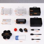 12-Piece Air Fryer Accessories Set for Ninja & More