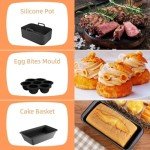 12-Piece Air Fryer Accessories Set for Ninja & More