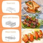 12-Piece Air Fryer Accessories Set for Ninja & More