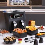 12-Piece Air Fryer Accessories Set for Ninja & More