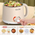 Vocha 1.6L Non-Stick Electric Hot Pot Cooker