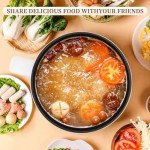 Vocha 1.6L Non-Stick Electric Hot Pot Cooker