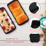 Non-Stick Stainless Steel Mini Loaf Pans - 2PCS