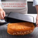 Non-Stick Stainless Steel Mini Loaf Pans - 2PCS