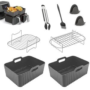 WELYOURS 8-Piece Air Fryer Accessories Set
