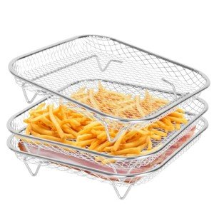 Stackable Air Fryer Rack for Cosori & Ninja