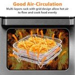 Stackable Air Fryer Rack for Cosori & Ninja
