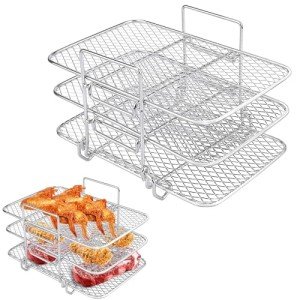 3-Tier Stainless Steel Air Fryer Rack