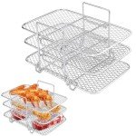 3-Tier Stainless Steel Air Fryer Rack