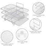 3-Tier Stainless Steel Air Fryer Rack