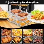 3-Tier Stainless Steel Air Fryer Rack