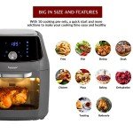 Innoteck 16L Digital Air Fryer Oven with Rotisserie