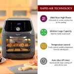 Innoteck 16L Digital Air Fryer Oven with Rotisserie